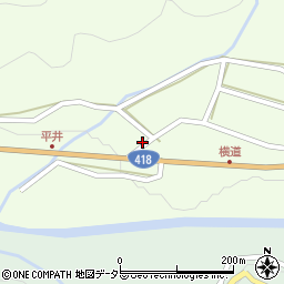 岐阜県恵那市上矢作町1743周辺の地図