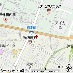 愛知県小牧市小牧原新田1390-1周辺の地図