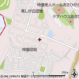 愛知県春日井市神屋町1390-107周辺の地図