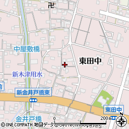 愛知県小牧市東田中2548周辺の地図