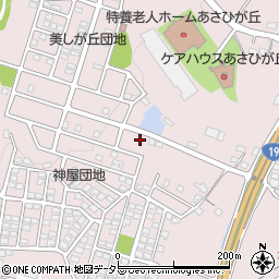 愛知県春日井市神屋町1390-91周辺の地図