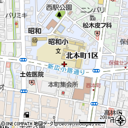 野田呉服店周辺の地図