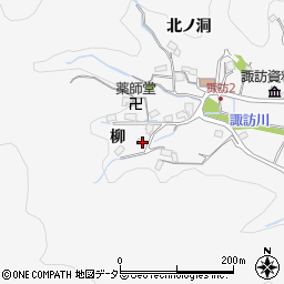岐阜県多治見市諏訪町柳78周辺の地図