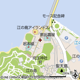 江ノ島郵便局 ＡＴＭ周辺の地図