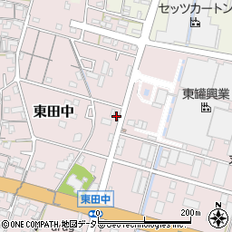 愛知県小牧市東田中2154周辺の地図