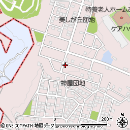 愛知県春日井市神屋町1390-45周辺の地図