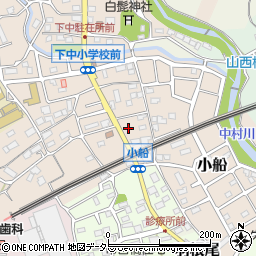 神奈川県小田原市小船93周辺の地図