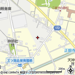 愛知県小牧市三ツ渕原新田236周辺の地図