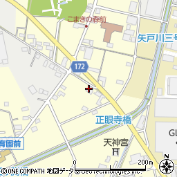 愛知県小牧市三ツ渕2040-1周辺の地図