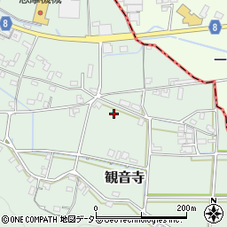 京都府福知山市観音寺245周辺の地図