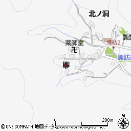 岐阜県多治見市諏訪町（柳）周辺の地図