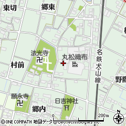 愛知県一宮市千秋町加納馬場三本木764周辺の地図