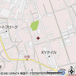 岐阜県多治見市笠原町上原区1135-3周辺の地図