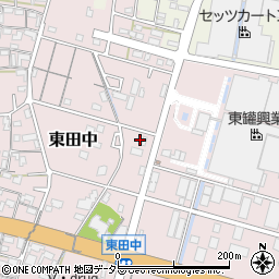 愛知県小牧市東田中2152周辺の地図