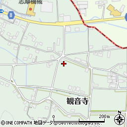 京都府福知山市観音寺247周辺の地図