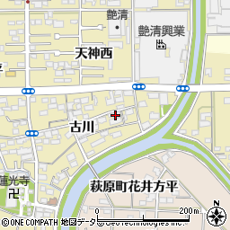 愛知県一宮市三条古川1873周辺の地図