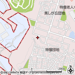 愛知県春日井市神屋町1390-15周辺の地図