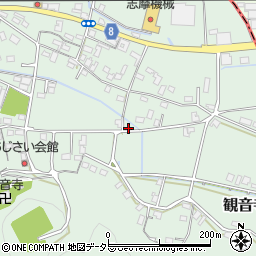 京都府福知山市観音寺271-2周辺の地図