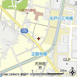 愛知県小牧市三ツ渕1922周辺の地図
