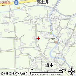 京都府綾部市高津町荒倉3周辺の地図