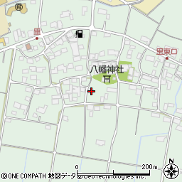 岐阜県安八郡輪之内町里839-1周辺の地図