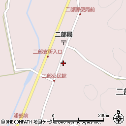 鳥取県西伯郡伯耆町二部1540周辺の地図
