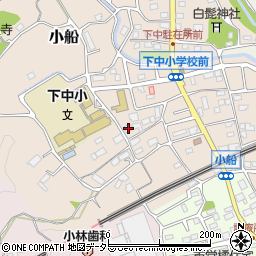 神奈川県小田原市小船167周辺の地図