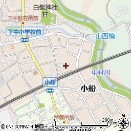 神奈川県小田原市小船1197周辺の地図