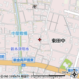 愛知県小牧市東田中2506周辺の地図