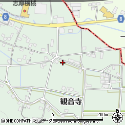 京都府福知山市観音寺246-1周辺の地図