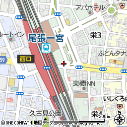 お酒の美術館 JR尾張一宮駅前店周辺の地図