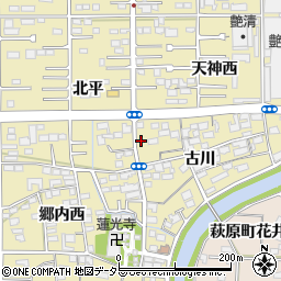 愛知県一宮市三条古川1830周辺の地図
