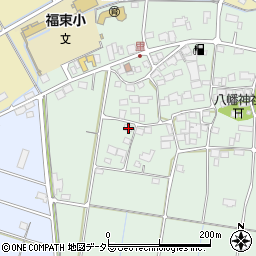岐阜県安八郡輪之内町里1078周辺の地図