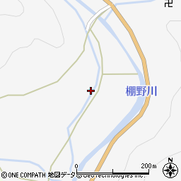 京都府南丹市美山町高野安井周辺の地図