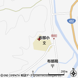 安来市立布部小学校周辺の地図