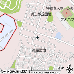 愛知県春日井市神屋町1390-114周辺の地図