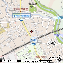 神奈川県小田原市小船91周辺の地図