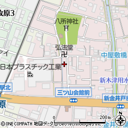 愛知県小牧市東田中137周辺の地図