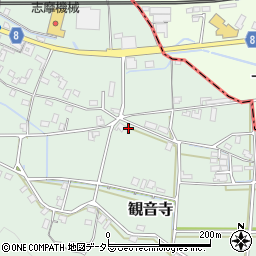 京都府福知山市観音寺246周辺の地図