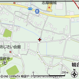 京都府福知山市観音寺278周辺の地図