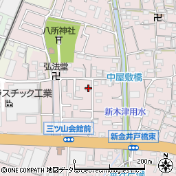 愛知県小牧市東田中289周辺の地図