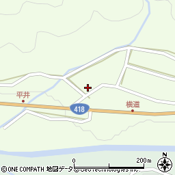 岐阜県恵那市上矢作町1699周辺の地図