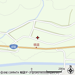 岐阜県恵那市上矢作町1569周辺の地図