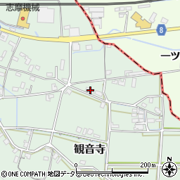 京都府福知山市観音寺238周辺の地図