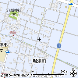 岐阜県羽島市堀津町2301周辺の地図