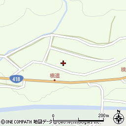 岐阜県恵那市上矢作町1568周辺の地図