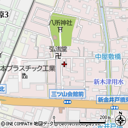 愛知県小牧市東田中309周辺の地図