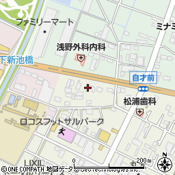 愛知県小牧市小牧原新田1274周辺の地図