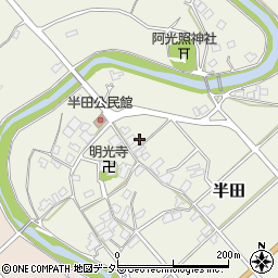 京都府福知山市半田830周辺の地図