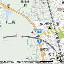 京都府福知山市下篠尾1-3周辺の地図